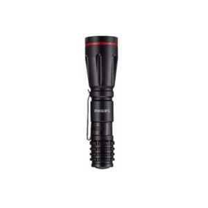 Philips Linterna LED - Pilas Incluidas - 70 Lumenes - Color Negro