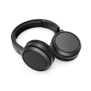 Philips Auriculares Supraaurales Inalambricos - Bluetooth 5.0 - Autonomia hasta 29h - Bateria 400mAh - Microfono Integrado - Alcance 10m - Plegable - Conector USB-C - Altavoz de 40mm - Color Negro
