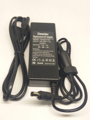 CARGADOR GENERICO PARA PORTATIL TOSHIBA 75W 15V 5A Clavija 6.3x3.0mm