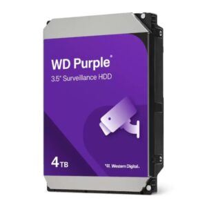 WD Purple Disco Duro Interno 3.5" 4TB SATA3