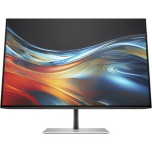 HP Series 7 PRO 724PN Monitor 24" IPS FullHD 100Hz MicroEdge - Respuesta 5ms - Ajustable en Altura, Giratorio e Inclinable - HDMI, Displayport, Hub USB - VESA 100x100 - Color Negro/Plata