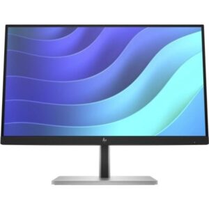 HP E-Series E22 G5 Monitor 21.5" LED IPS FullHD 75Hz - Respuesta 5ms - Ajustable en Altura, Giratorio e Inclinable - HDMI, Displayport, Hub USB - VESA 100x100 - Color Negro/Plata