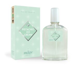 Prady Colonia Unisex Pistachio Ice Cream - Frasco de 90 ml - Spray Pulverizador