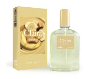 Prady Colonia Unisex Claira Banana - Frasco de 90 ml - Spray Pulverizador