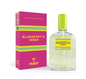 Prady Colonia de Mujer Blueberry´s Woman - Frasco de 90 ml - Spray Pulverizador