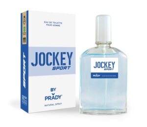 Prady Colonia de Hombre Jockey Sport Blue - Frasco de 90 ml - Spray Pulverizador