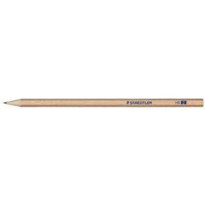 Staedtler Noris Natural 130 Lapiz de Grafito Hexagonal HB - Madera Certificada FSC - Cuerpo de Color Madera Natural
