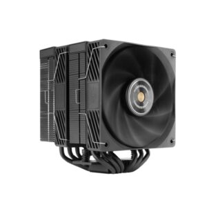Mars Gaming MCPU-X26PRO Disipador CPU - Potencia TDP hasta 350W - 6 Tubos - 2 Ventiladores PWM de 120mm - 2300rpm - Cable Reductor de Ruido - Antivibracion - 122x122x158mm - Color Negro