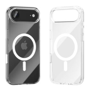 Vention Concise Impact Funda Rigida para Iphone 17 Air - Anillo Magnetico MagSafe - Compatible con Carga Inalambrica - Resistente al Amarilleo - Color Transparente