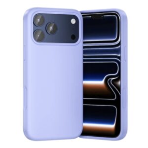 Vention Funda de Silicona para Iphone 17 Pro - Anillo Magnetico MagSafe - Compatible con Carga Inalambrica - Color Purpura
