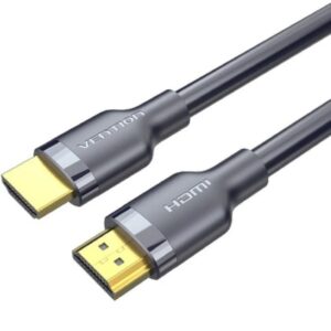 Vention Cable HDMI 2.0 - Resolucion 4K - ARC - Longitud 5m - Conectores Chapados en Oro - Revestimiento en PVC - Color Negro