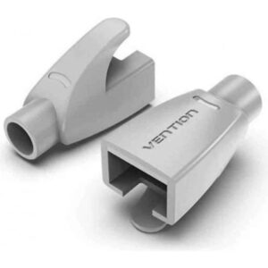 Vention Pack de 100 Fundas Protectoras para Conector RJ45 - Color Gris Claro