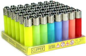 CLIPPER CLASIC 10 48 Mecheros traslúcidos
