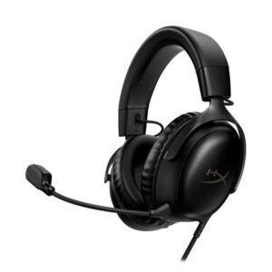 HyperX Cloud III Auriculares Gaming - Controladores de 53 mm - Microfono con Cancelacion de Ruido - Multiplataforma - Color Negro