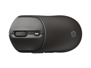 HP 405 Quiet Raton Inalambrico Silencioso - Sensor Multi‑Superficie 6000 DPI - 5 Botones - 2.4GHz  y Bluetooth - Color Negro