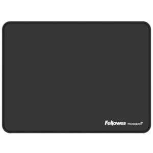 Fellowes Breyta Alfombrilla XL - Antideslizante - Proteccion Antimicrobiana - Bordes Reforzados - Fabricado con Material Reciclado - 21x28x0.25cm - Color Negro