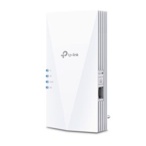 TP-Link RE780X Extensor WiFi 6 de Doble Banda - Velocidad 3Gbps - Configuracion Sencilla con WPS o App - WiFi AX3000 - Ethernet - Color Blanco