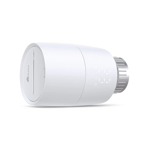 TP-Link Kasa KE100 Smart Termostato de Radiador Inteligente - WiFi - Seguro Infantil - Proteccion contra Heladas - Control con Asistente Virtual y App - Color Blanco
