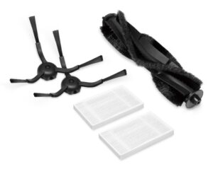 TP-Link Tapo RVA105 Pack de Accesorios para Robot Aspirador - Filtro HEPA Lavable - Cepillo Rotatorio - Cepillos Laterales - Color Negro