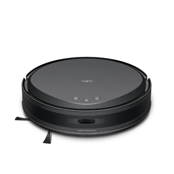 TP-Link Tapo RV20 Max Robot Aspirador con Friegasuelos - Bluetooth - Mapeo Preciso - Silencioso 52dB - 5300Pa - Bateria 2600mAh - 2 Depositos de 300ml - Filtro HEPA - Color Negro