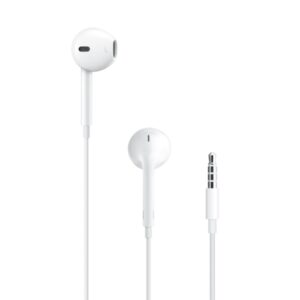 Apple EarPods Auriculares Binaurales - Microfono Integrado - Control de Volumen - Jack 3.5mm - Color Blanco