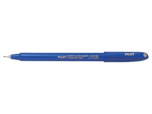 Pilot Super Color Rotulador Permanente Ultra Fino - Punta de Poliacetal 1mm - Libre de Xileno - Color Azul