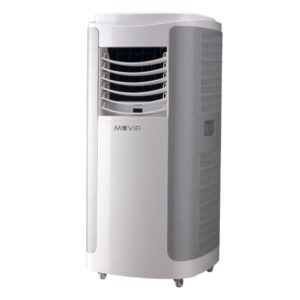 Muvip Aire Acondicionado Portatil 3000 Frigorias 1300W - Pantalla Tactil Superior - Control Remoto - Funciones de Climatizacion y Ventilacion