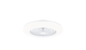 Philips Amigo Flat Fan Ceiling IR RD Ventilador de Techo con Luz LED Hasta 6500K - 60+25W - Mando a Distancia - Color Blanco