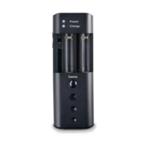Hama Delta Travel Cargador Universal - Baterias 3,6V 3,7V 7,2V 7,4 V - Pilas AA y AAA -  USB-C