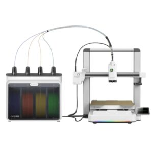 Creality Sparkx i7 Combo Impresora 3D Abierta + Unidad CFS - Volumen 26x26x25.5cm - Camara HD de 720px - Sistema Multicolor CFS Lite - Cuerpo Metalico - Velocidad Hasta 500 mm/s - USB, WiFi