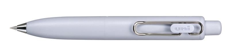 Uni-ball One P Boligrafo Retractil con Punta Fina 0.5mm - Agarre Suave y Comodo - Tinta Color Negro - Cuerpo de Color Azul Soda