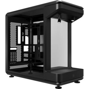 Cooler Master MasterFrame 360 Stage Mirror Caja ATX - 2x USB-A 3.2 1x USB-C 4.0 1x Audio y Micro - Espejo Frontal - Focos ARGB - Color Negro
