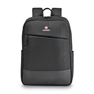 NGS Monray Sacks Venture Mochila para Portatil hasta 15.6" - Suave Acolchado Interno - Resistente al Agua - Bolsillo Exterior + 2 Bolsillos Laterales - Color Negro