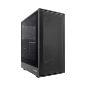 CoolBox Gaming GA700 Darkface Caja Torre ATX - 1 x USB C 3.2 1 x USB A 3.2 1X USB A 2,0 1 x Audio + Micro - Color Negro