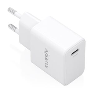Aisens Cargador Gan 20W - 1xUSB-C PD3.0 - Color Blanco