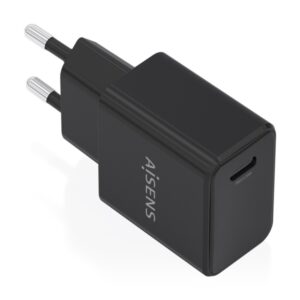 Aisens Cargador Gan 20W - 1xUSB-C PD3.0 - Color Negro