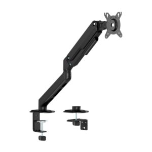 Aisens Soporte de Mesa Eco con Contrapeso Giratorio e Inclinable para Monitor/TV de 17-32" - 1 Brazo y 3 Pivotes - Peso máximo 9Kg - Color Negro