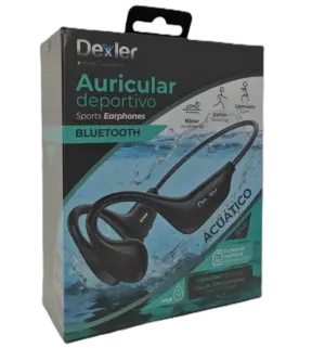 Auricular Deportivo ACUATICO Bluetooth Dexler