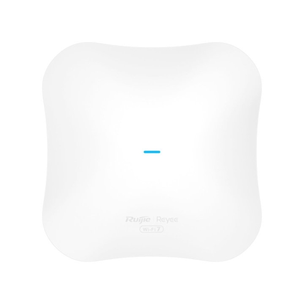 Ruijie RG-RAP72Pro Punto de Acceso de Doble Banda - Montaje en Techo - PoE - WiFi 7 BE5040 - 5Gbps - Gestion con App - Ethernet - Color Blanco