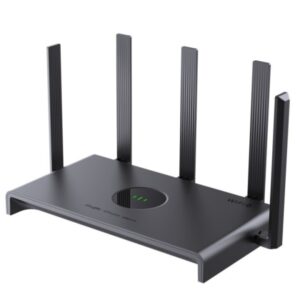 Ruijie RG-EW3000GX PRO Router de Doble Banda - 5 Puertos - Velocidad Inalambrica hasta 3Gbps - WiFi 6 AX3000 - Soporte Mesh - Color Negro