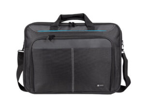 Natec Doberman Maletin para Portatiles de 17.3" - Sistema Anti-Impactos - Resistente a la Abrasion - Gran Capacidad - Color Negro