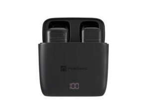Natec Hopper Lavalier Microfono Inalambrico Conector Lightning - Alta Sensibilidad - Frecuencia Hasta 48 kHz