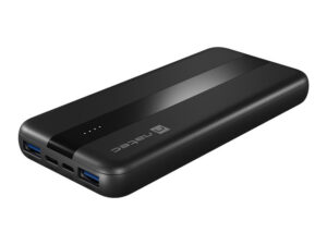 Natec Trevi Slim Q V2 PowerBank 10.000mAh - 2xUSB 3.0 18W + 1xUSB-C 20W + USB-C + USB Micro - PD Hasta 20 W - Quick Charge