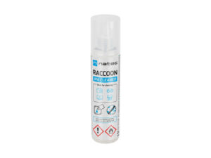 Natec Raccoon Ipa 250 ml Alcohol Isopropilico para Limpieza en Spray -  Concetracion de Alcohol Superior al 99,8%