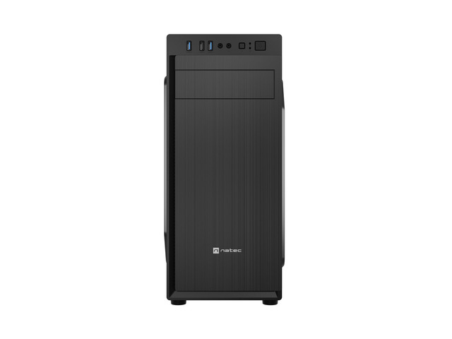Natec Aracanta Caja Midi Tower Micro-ATX/ATX/Mini-ITX - 1xUSB 3.0 y 1xUSB2.0 - Compatible Kensington Lock - Color Negro