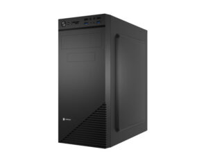 Natec Cabassu G2 Caja Midi Tower Micro-ATX/ATX/Mini-ITX - Lector de Tarjetas, 2xUSB 3.0 y 2xUSB2.0 y 2xMiniJack - Compatible Kensington Lock - Color Negro