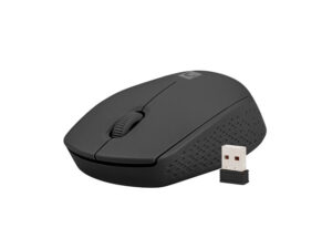 Natec Stork Raton Optico Inalambrico - 1600 dpi - Adaptador USB - 3 Botones - Color Negro