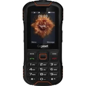 Gigaset GLX8 Plus Telefono Movil Rugerizado para Mayores Pantalla 2.4" - 4G - IP68 - Bateria 2500 mAh - Color Negro