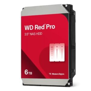 WD Red PRO Disco Duro Interno 3.5" 6TB NAS SATA 3
