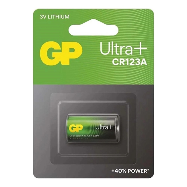 GP Lithium CR123A Pack de 1 Pila 123A 3V